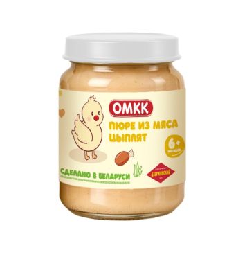 Пюре из мяса цыплят